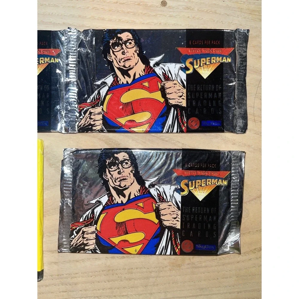 90s Tops Card Lot 4pks (Superman & Dick Tracy)